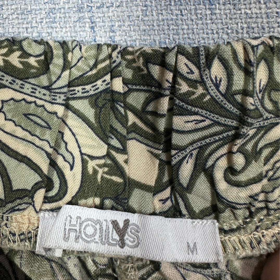Thrift-and-treasures Green Women's Pants Paisley-M Hails