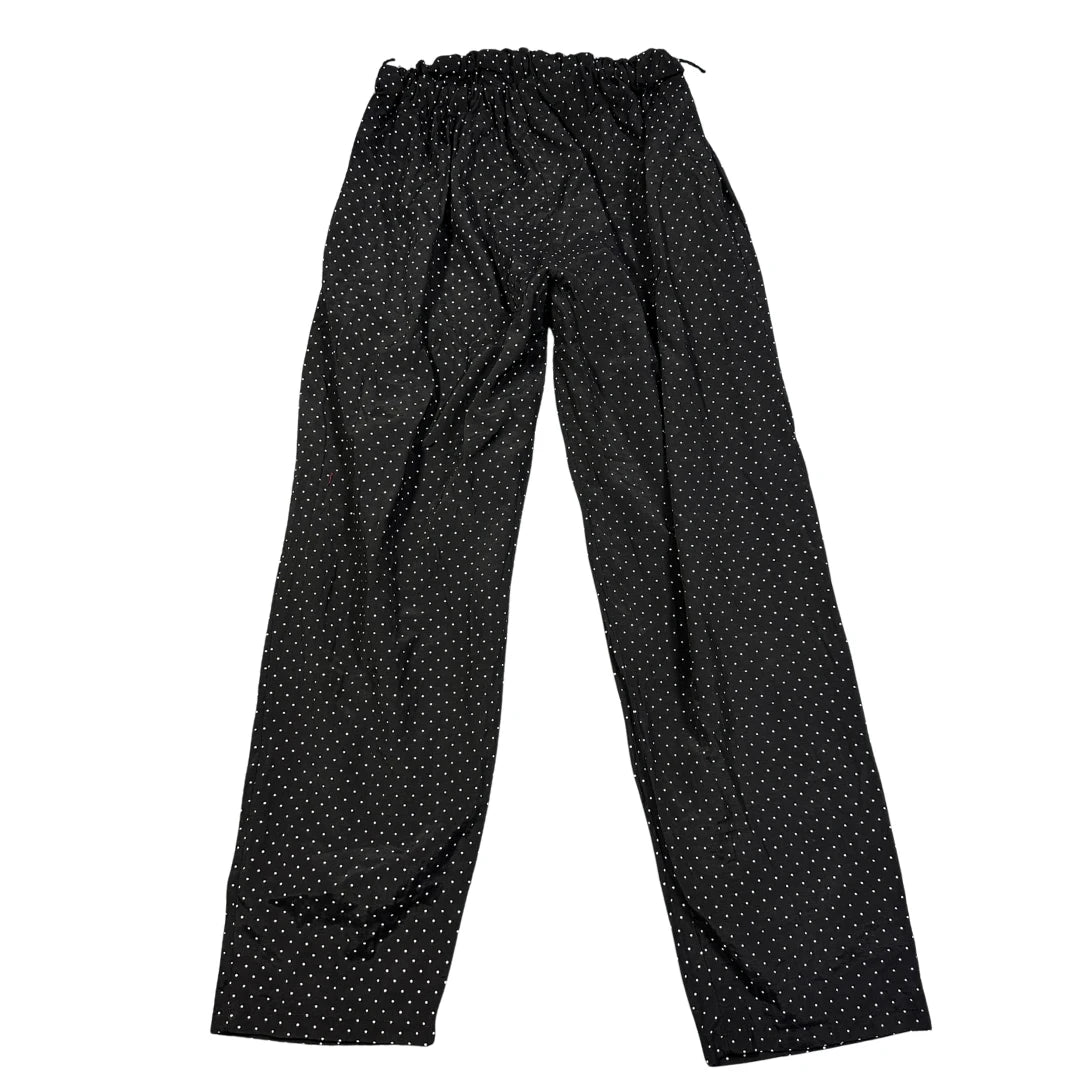 Unbranded Black Pajama Pants Polka-S