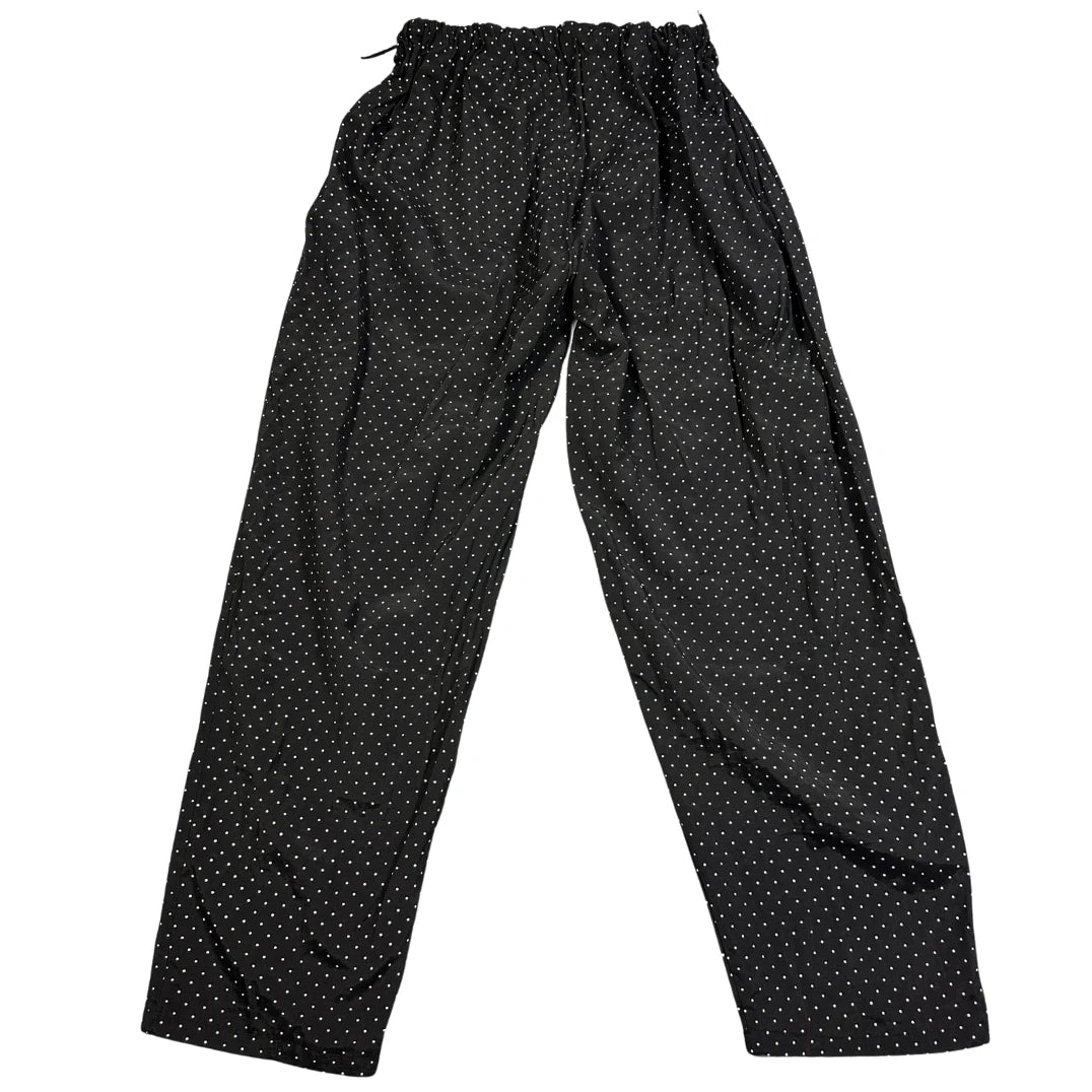 Unbranded Black Pajama Pants Polka-S