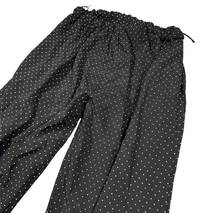 Unbranded Black Pajama Pants Polka-S