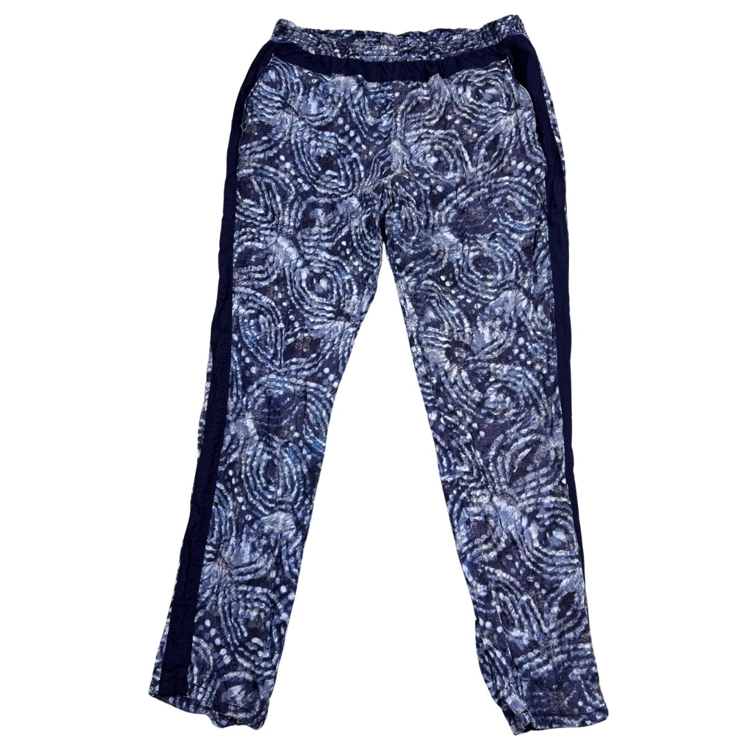 Thrift-and-treasures Blue Women's Pants Printed-M HEI®