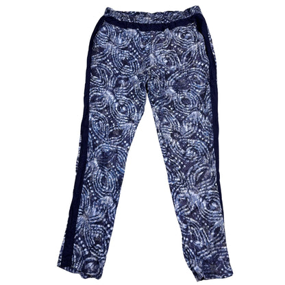 Thrift-and-treasures Blue Women's Pants Printed-M HEI®