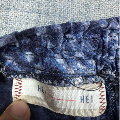 Thrift-and-treasures Blue Women's Pants Printed-M HEI®