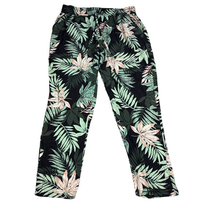 Thrift-and-treasures Black Women's Trousers Tropical-2XL Hailys