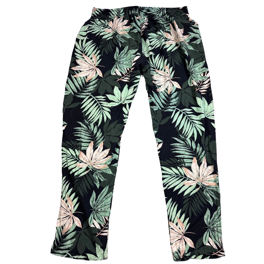 Thrift-and-treasures Black Women's Trousers Tropical-2XL Hailys