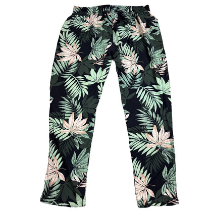 Thrift-and-treasures Black Women's Trousers Tropical-2XL Hailys