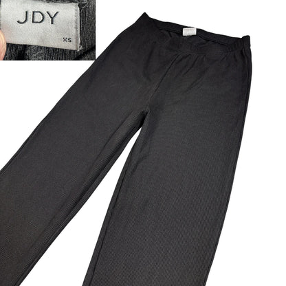 Thrift-and-treasures Black Women's Flare Pants-XS JDY