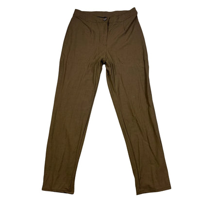 Unbranded Olive Straight Pants-S