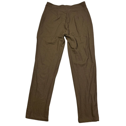 Unbranded Olive Straight Pants-S