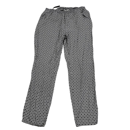 Thrift-and-treasures Black Women's Printed Pants-M Ladies Bottom