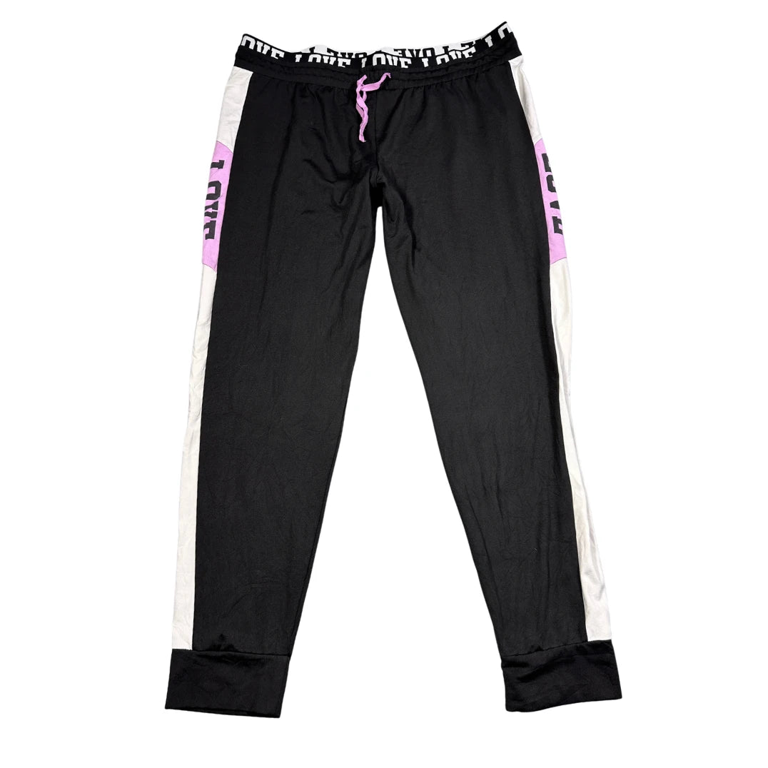No Boundaries Black Women's Track Pants-2XL Ladies Bottom
