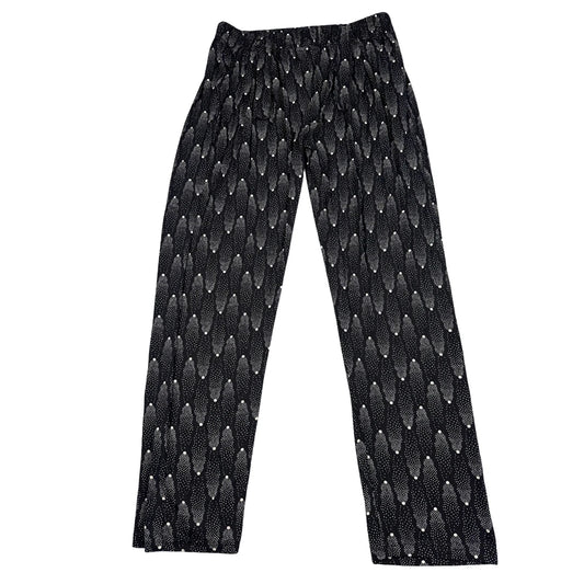 Unbranded Black White Dot Print Trousers-M