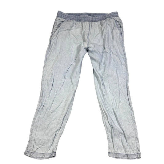 UP FASHION® Light Blue Lyocell Trousers-L