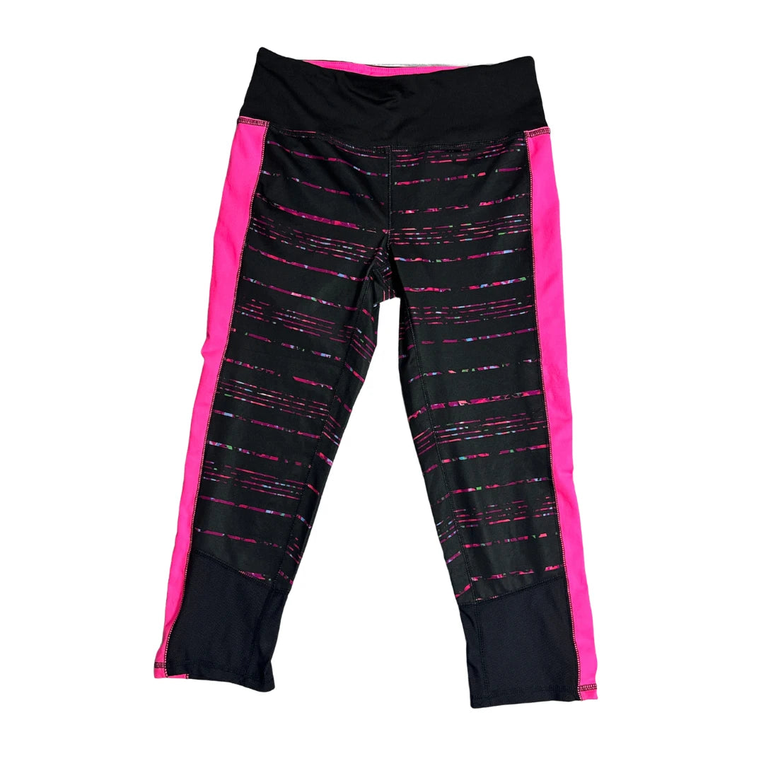 RBX Color Block Active Capri Leggings(MEDIUM)