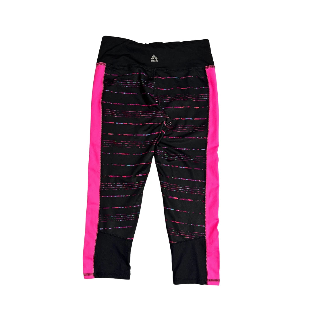 RBX Color Block Active Capri Leggings(MEDIUM)