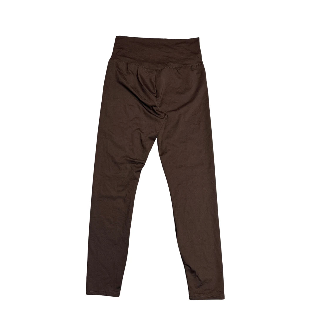SHEIN Classic Cocoa Brown Everyday Leggings(MEDIUM)