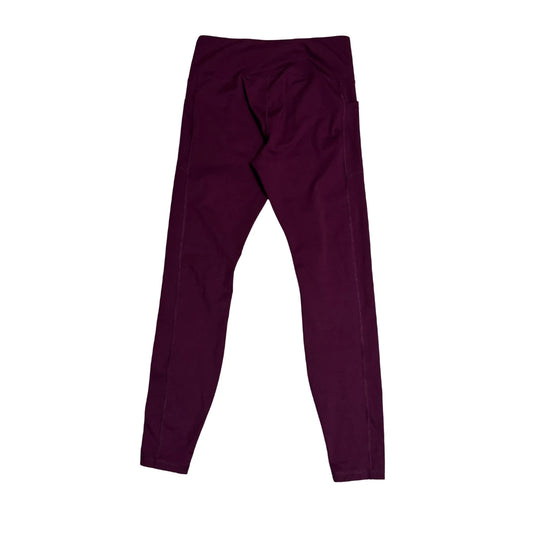 AVIA Maroon Performance Active Leggings(M)