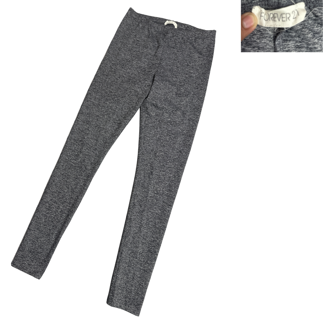 Forever 21 Heather Grey Essential Leggings(M)