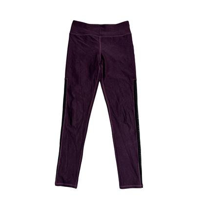 Zella Plum Performance Panel Leggings