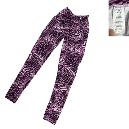 Sculpt Fit Animal Print Performance Leggings 💜(S)