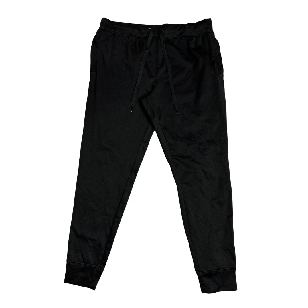 HANES ® Essential Black Sport Jogger Pants 🖤(L)