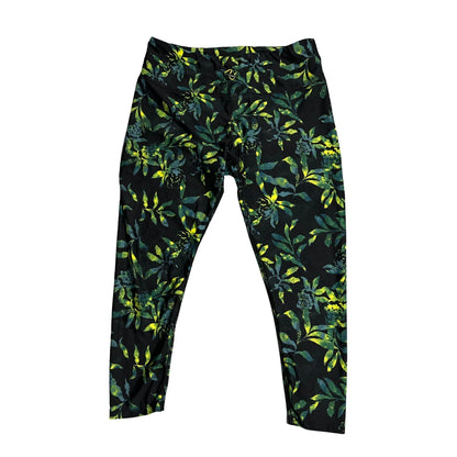 Botanical Print Active Performance Leggings 🌿(L)