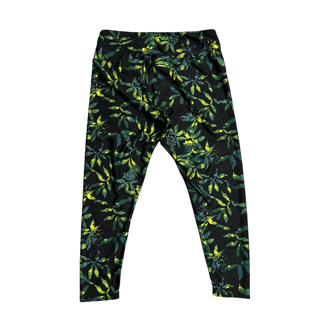 Botanical Print Active Performance Leggings 🌿(L)