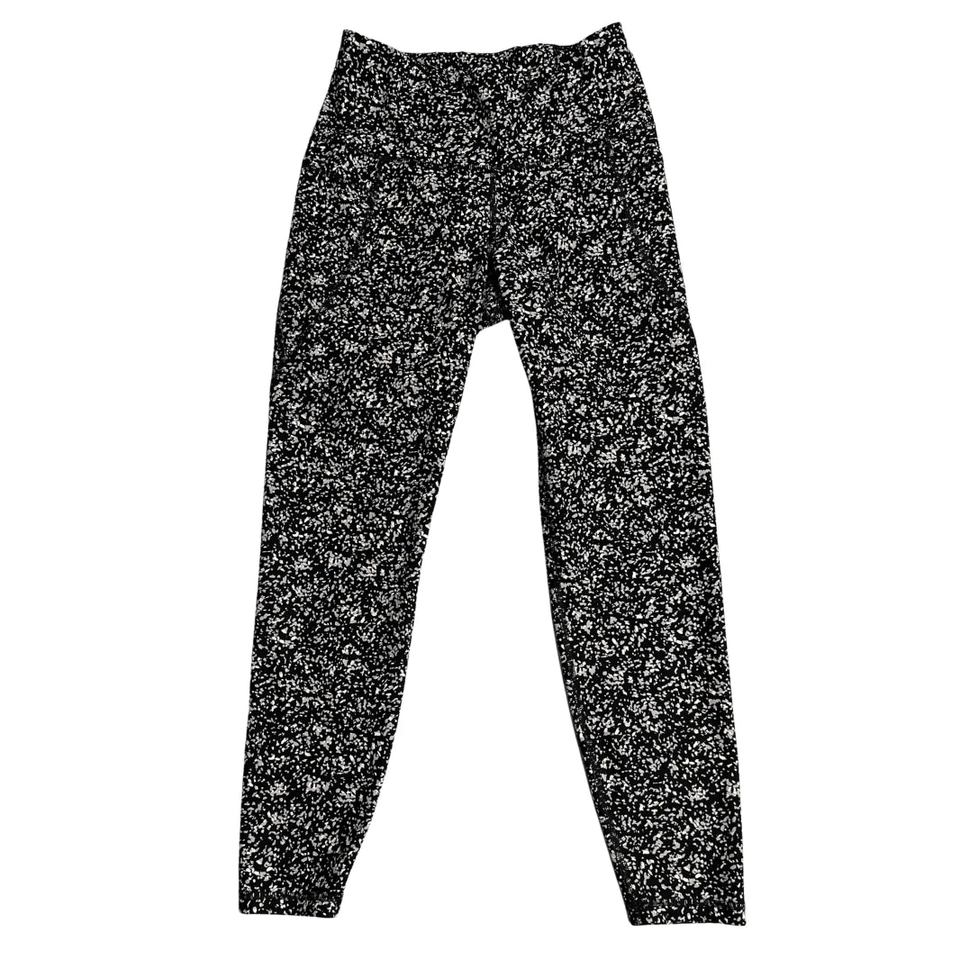 OLD NAVY Monochrome Speckled Active Leggings(M)