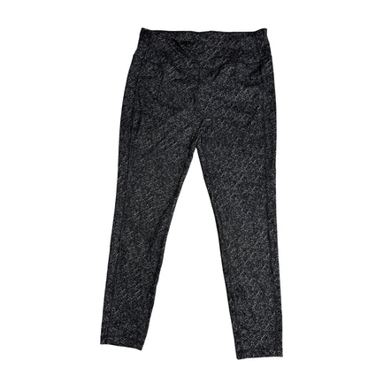 Speckled Black Performance Leggings(L)