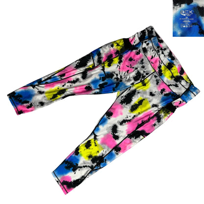 ACX ® Vibrant Splash Print Active Leggings(XL)