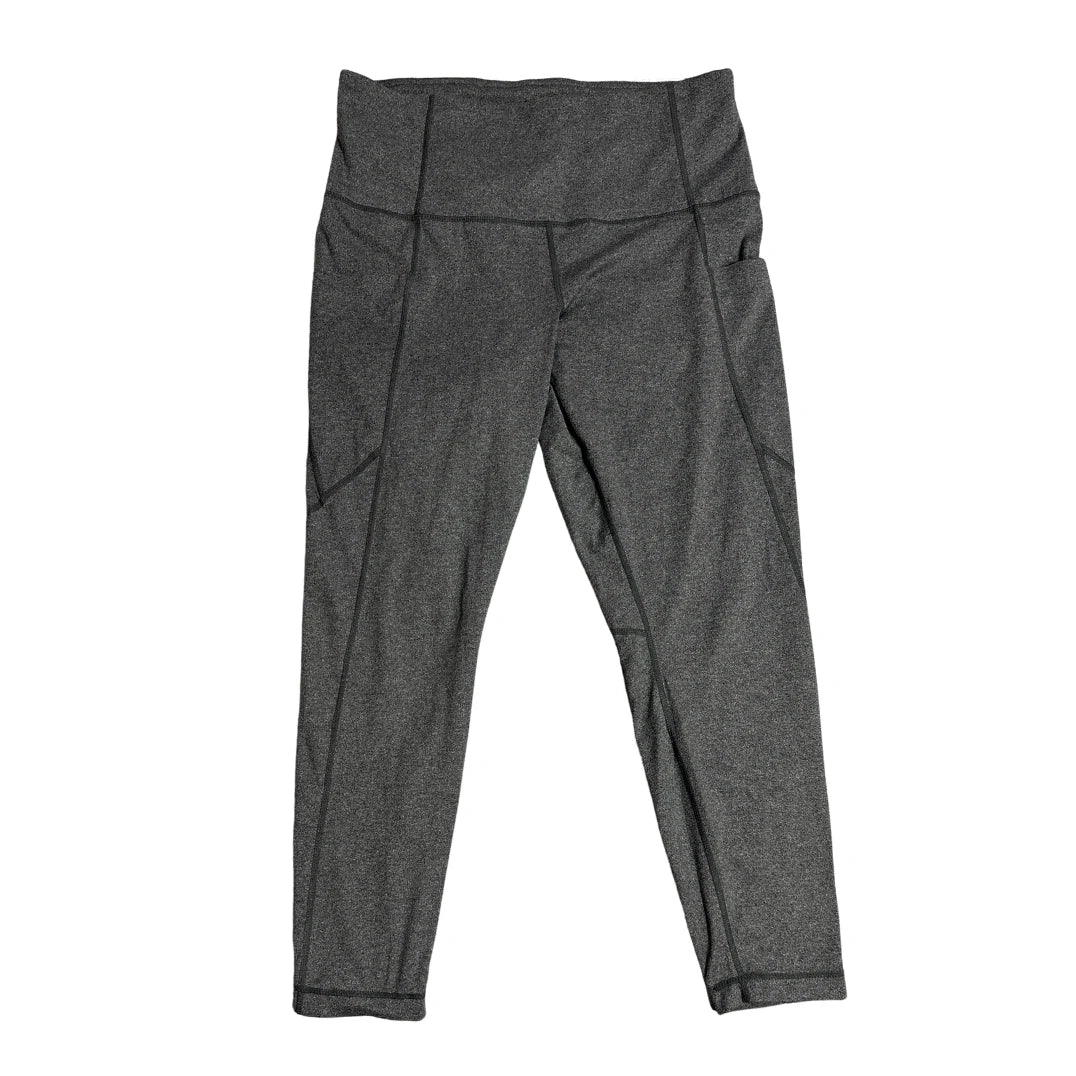 Heather Grey Capri Active Leggings(XL)