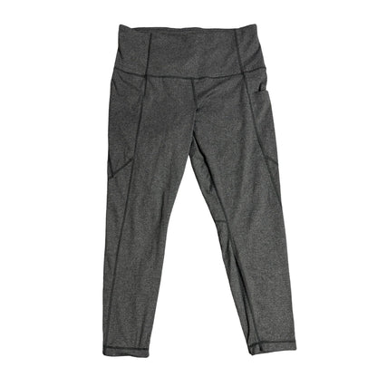 Heather Grey Capri Active Leggings(XL)
