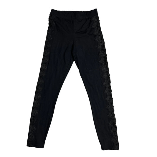 BeBe ®Black Lace Side Detail Fashion Leggings 🖤