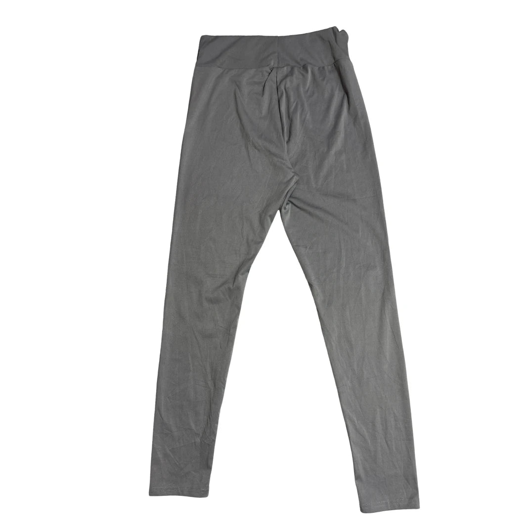 Minimal Grey High Rise Active Leggings 🤍