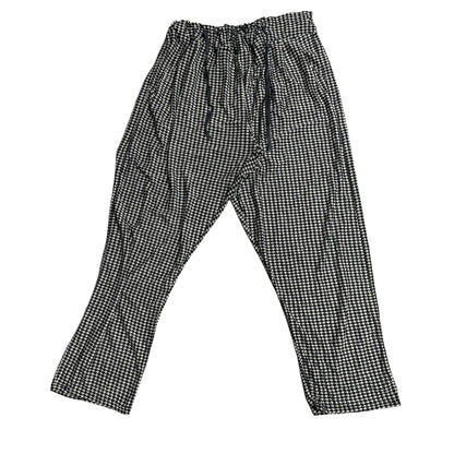 Classic Houndstooth Relaxed Lounge Pants 🖤🤍