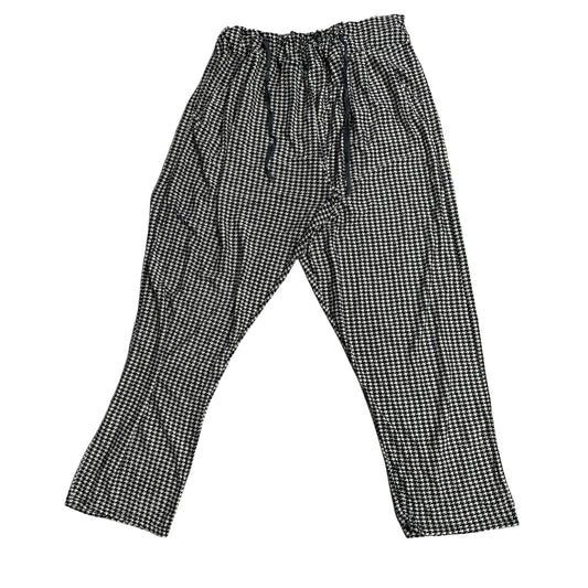 Classic Houndstooth Relaxed Lounge Pants 🖤🤍