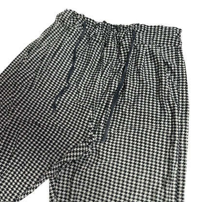 Classic Houndstooth Relaxed Lounge Pants 🖤🤍
