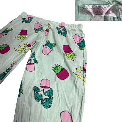 PRIMARK® Mint Botanical Print Lounge Pants