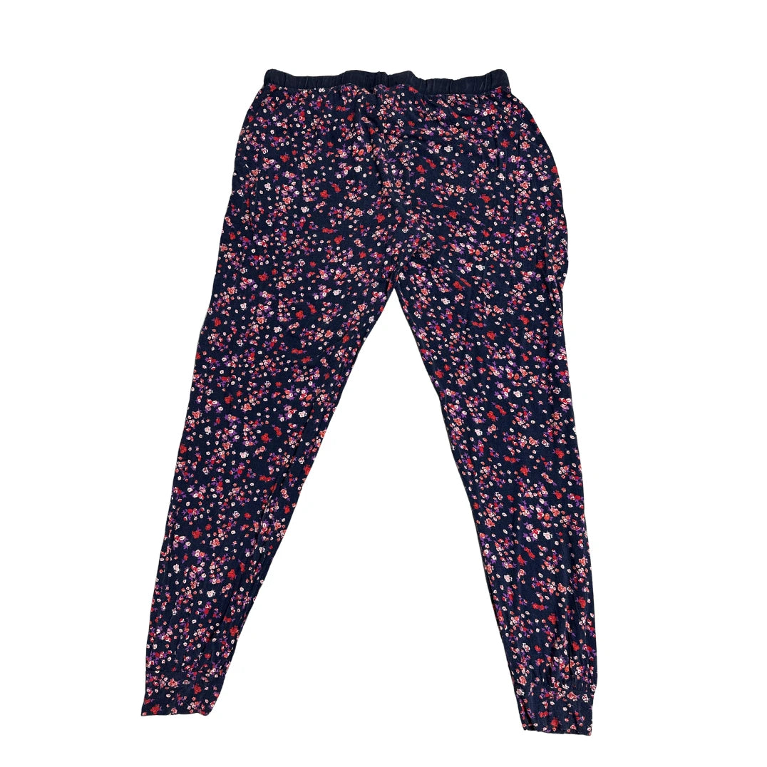 Sleep Well® Navy Ditsy Floral Lounge Jogger Pants