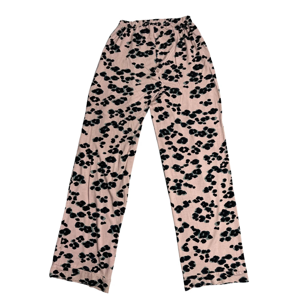 MissGuided ® Blush Beige Leopard Print Lounge Pants