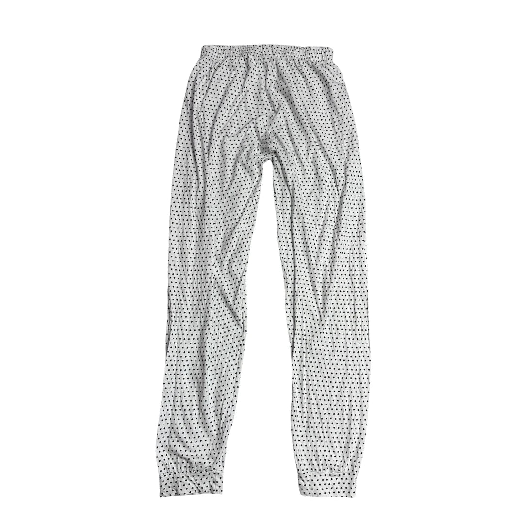 Primark ®  White Heart Print Lounge Pants