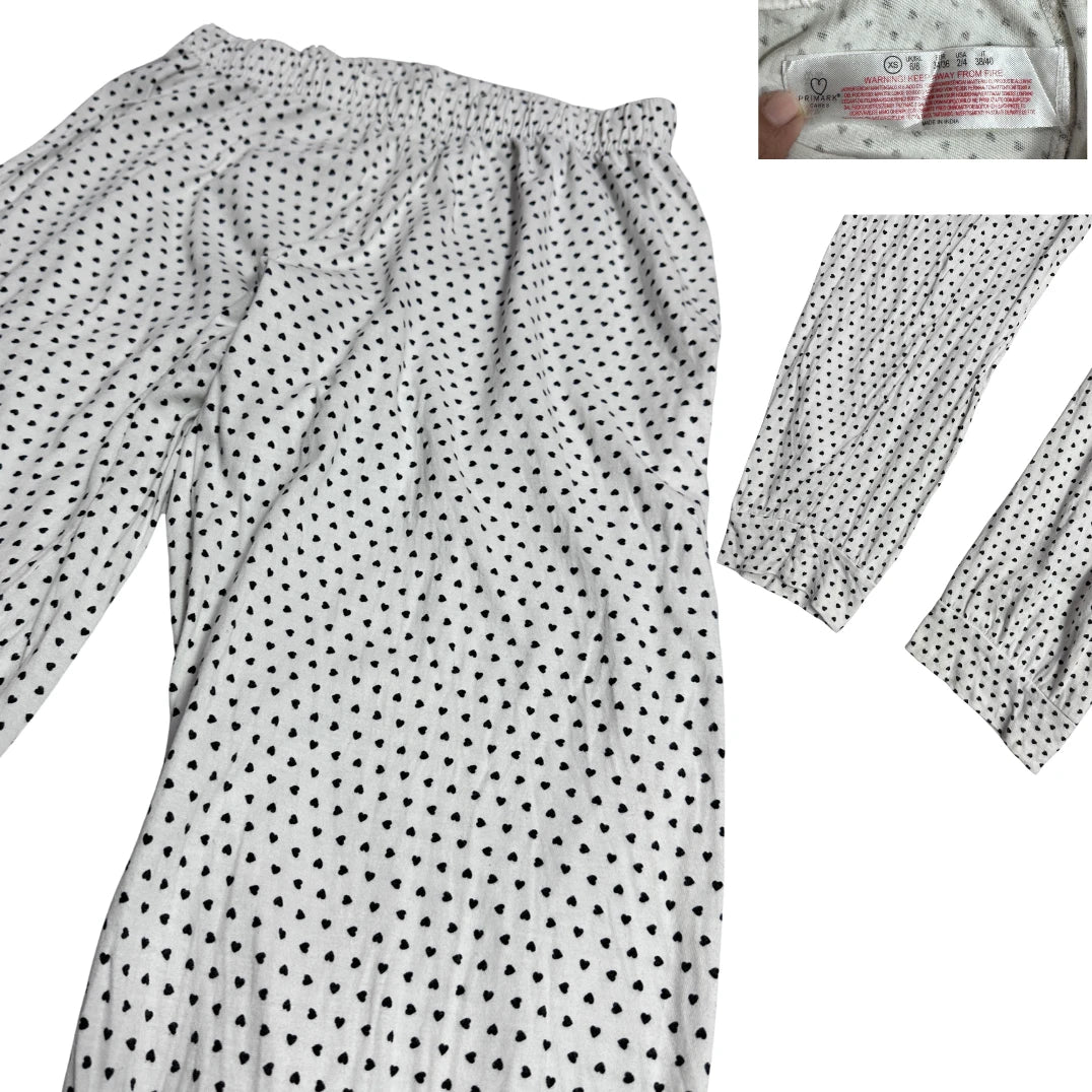Primark ®  White Heart Print Lounge Pants