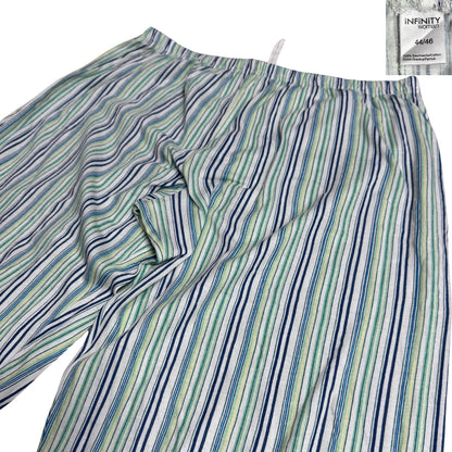 Infinity Woman Multicolor Striped Cotton Pants
