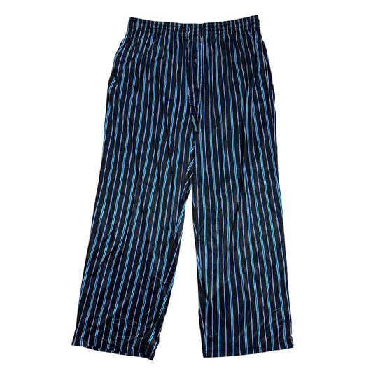 Covington ® Black Satin Stripe Lounge Pants