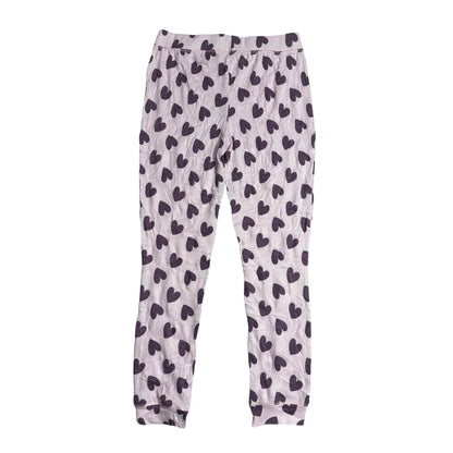 Boux Avenue ®  Pink & Purple Heart Print Lounge Pants
