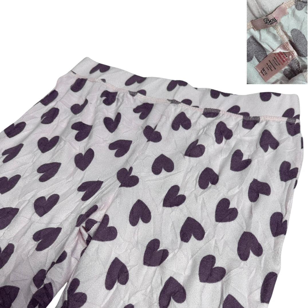 Boux Avenue ®  Pink & Purple Heart Print Lounge Pants