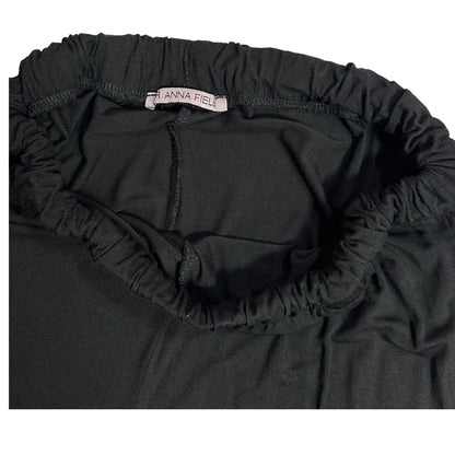 Elegant Black Wide-Leg Women’s Lounge Pants by Anna Field 🖤