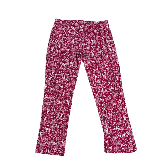 M&S Love Sleep Red Floral Lounge Pajama Pants 🌸