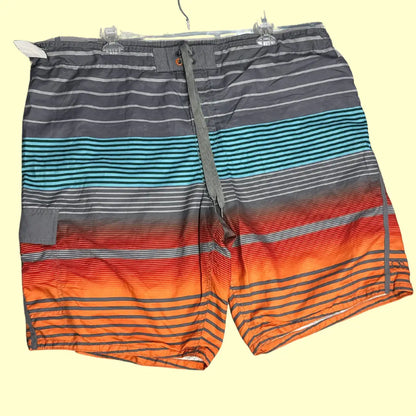 OP (Ocean Pacific) ®Men’s Striped Board Shorts