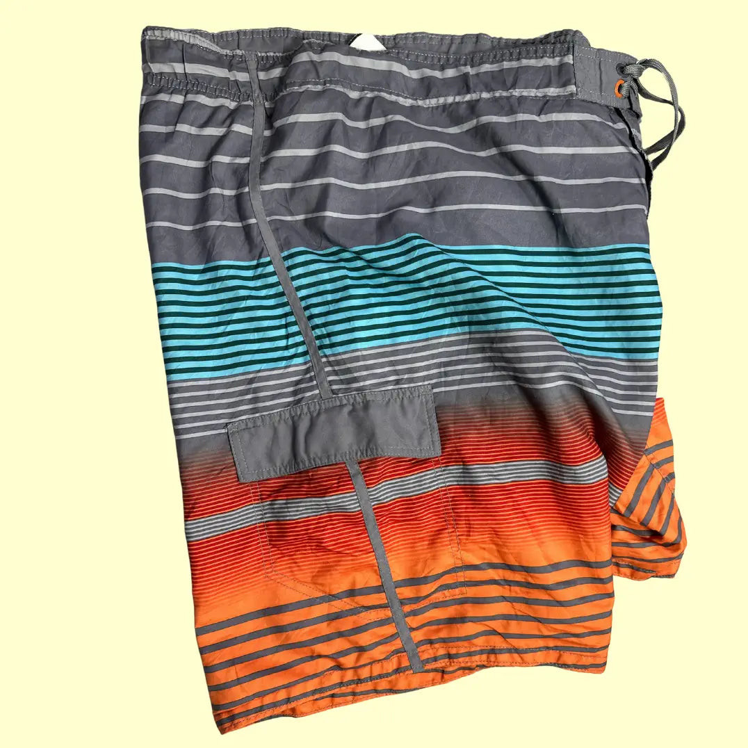 OP (Ocean Pacific) ®Men’s Striped Board Shorts